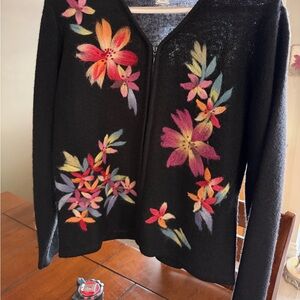 Vintage Talbots Sweater.  Bright colorful.